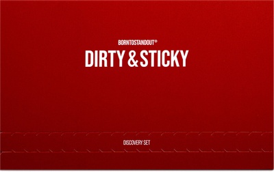 BORNTOSTANDOUT Dirty & Sticky Discovery Set