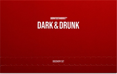 BORNTOSTANDOUT Dark & Drunk Discovery Set