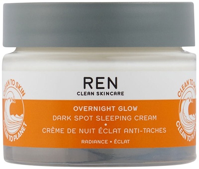 Ren Clean Skincare Overnight Glow Dark Spot Sleeping Cream 50 ml