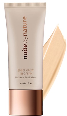 Nude By Nature Sheer Glow BB Cream 01 Porcelana 