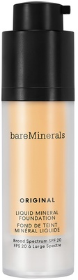 bareMinerals Original Liquid Mineral Foundation Médio dourado