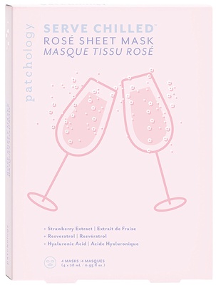 Patchology Served Chilled Rose Mask 4 szt.