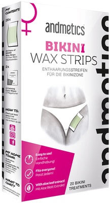 Andmetics Bikini Wax Strips