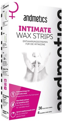 Andmetics Intimate Wax Strips