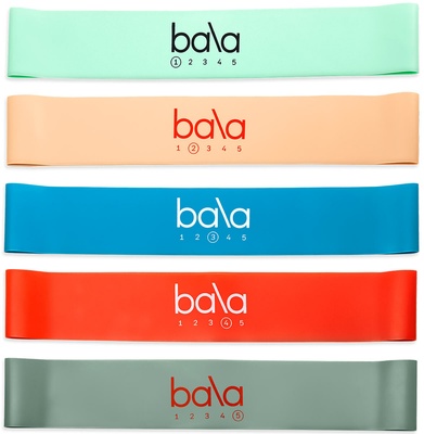 Bala Bala Exercise/Resistance Bands -  Pack of 5