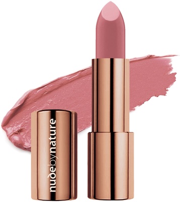Nude By Nature Moisture Shine Lipstick 03 Stoffige Roos