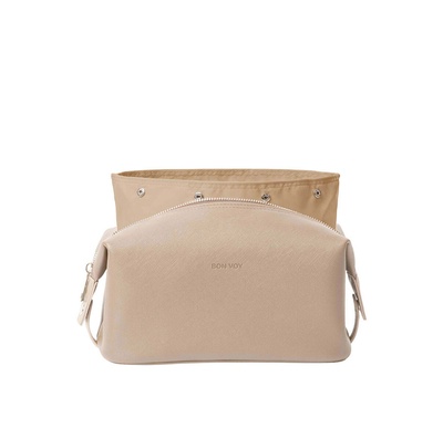 Bon Voy Staycation Cosmetic Bag Small Beige/Pink