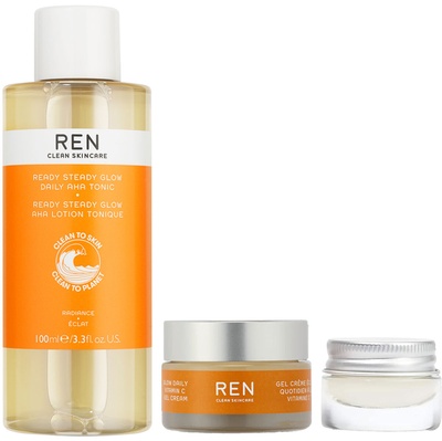 Ren Clean Skincare Ultimate Glow Heroes Starter Kit