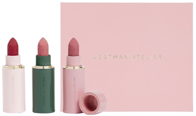 Westman Atelier Lip Suede Matte Lipstick Trio