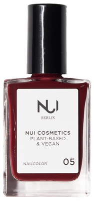 NUI Cosmetics Natural & Vegan Nailcolor - 05 dark red