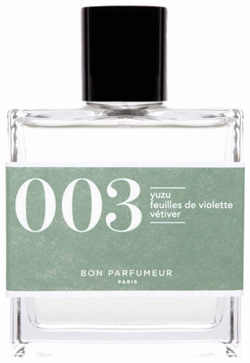 BON PARFUMEUR 003 yuzu, violet leaves, vetiver 30 ml