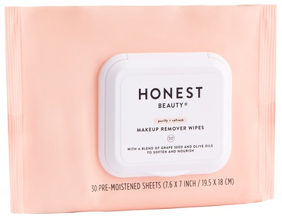 Honest Beauty Makeup Remover Wipes, 30 ct