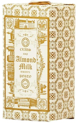 Claus Porto Double Almond Milk Wax Sealed Soap