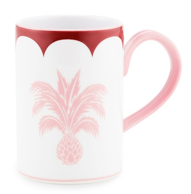 AQUAZZURA CASA JAIPUR MUG BORDEAUX EN ROZE