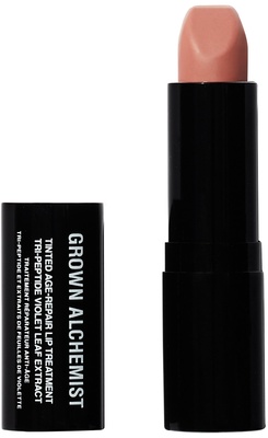 Grown Alchemist Tinted Age-Repair Lip Treatment Tri-Peptide, Violet Leaf Extract