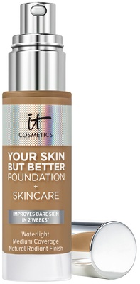 IT Cosmetics Your Skin But Better Foundation + Skincare Tan Warm 43