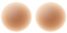 NOOD No-Show Adhesive and Reusable Round Nipple Covers No.5 Soft Tan / 4in.