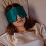 Drowsy Silk Sleep Mask - Green Sapphire