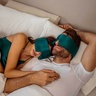 Drowsy Silk Sleep Mask - Green Sapphire