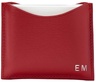 La Bouche Rouge Paris Refillable Fine Leather Compact Case Red