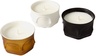 Jonathan Adler MUSE VOTIVE CANDLE SET OF 3