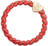 By Eloise Woven Gold Heart Savannah Red