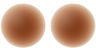 NOOD No-Show Adhesive and Reusable Round Nipple Covers No.7 Bronze / 4in.