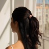 Drowsy Skinny Scrunchie Set - Damask Rose, Dusty Gold & Black Jade