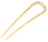 Deborah Pagani Large Pearl DP Pin Oro