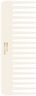 La Bonne Brosse The Detangling Comb Brun terracotta